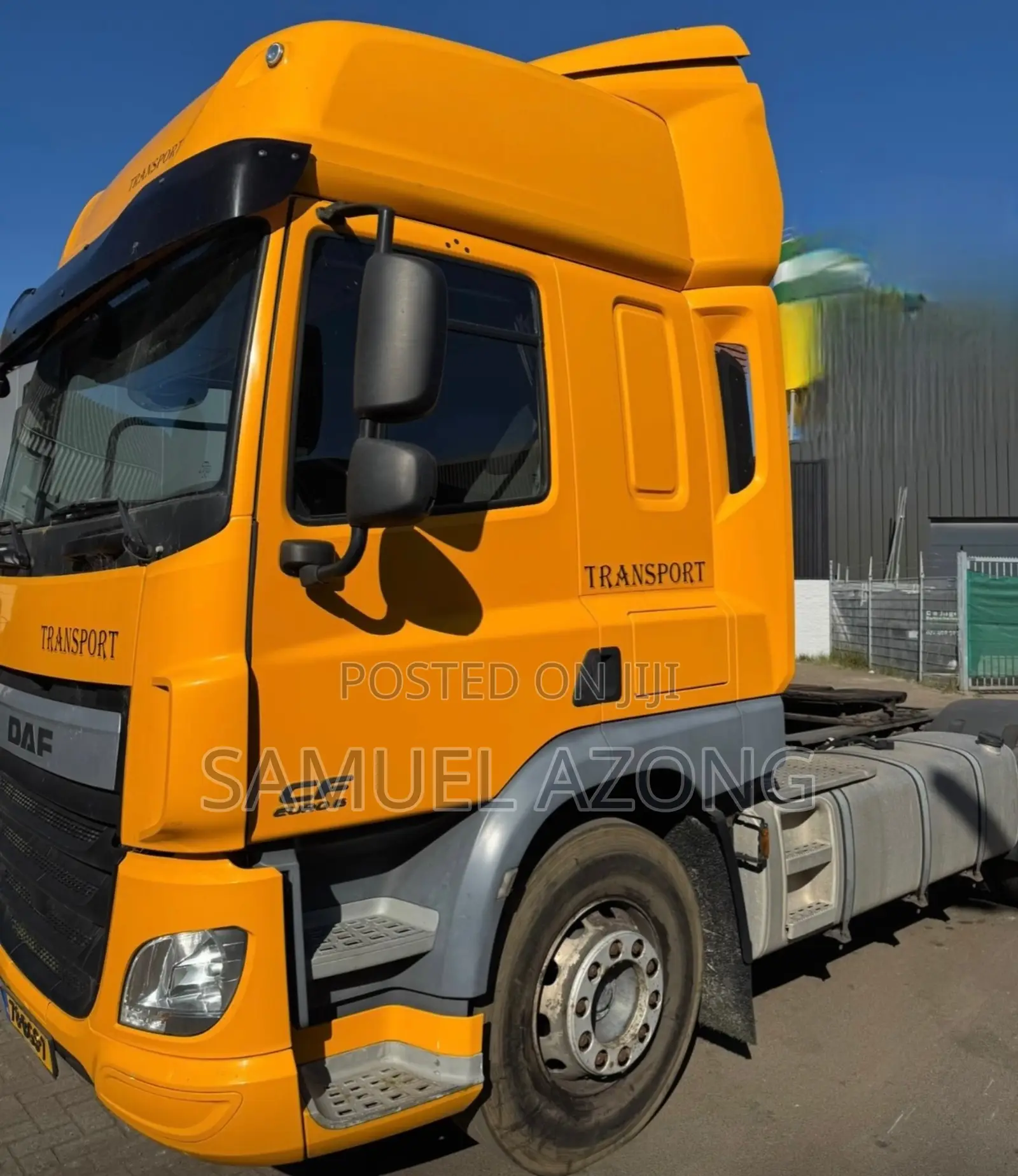2017 DAF Trailer Head Single Axle