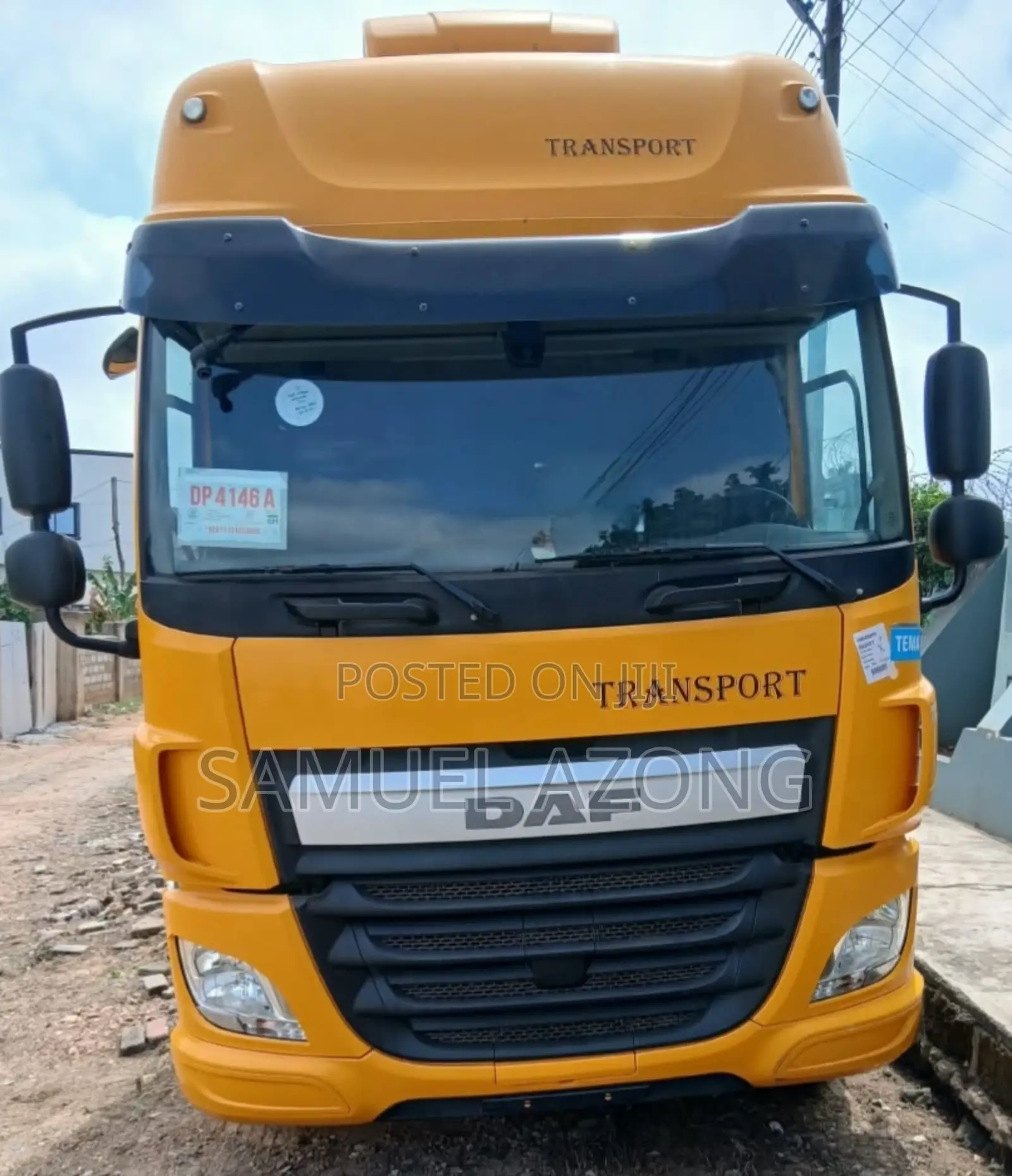 2017 DAF Trailer Head Single Axle