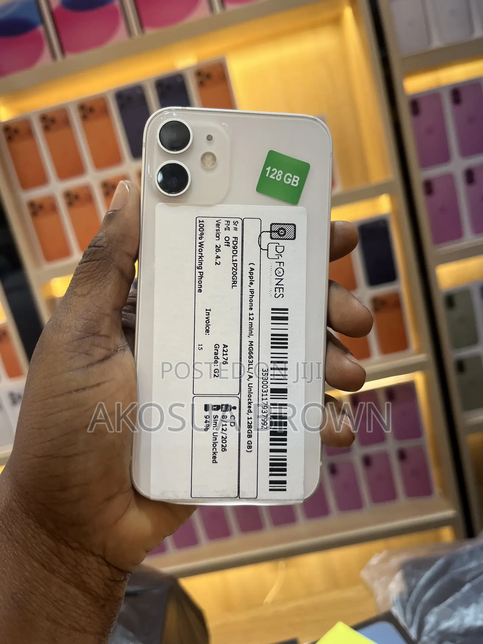 Apple iPhone 12 mini 128 GB White
