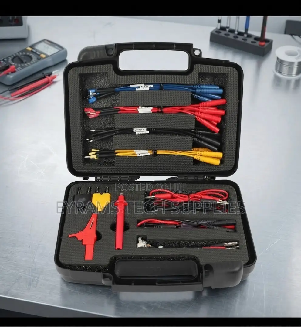 48PCS Multimeter Test Lead Kit Automotive Circuit Test Leads Set
