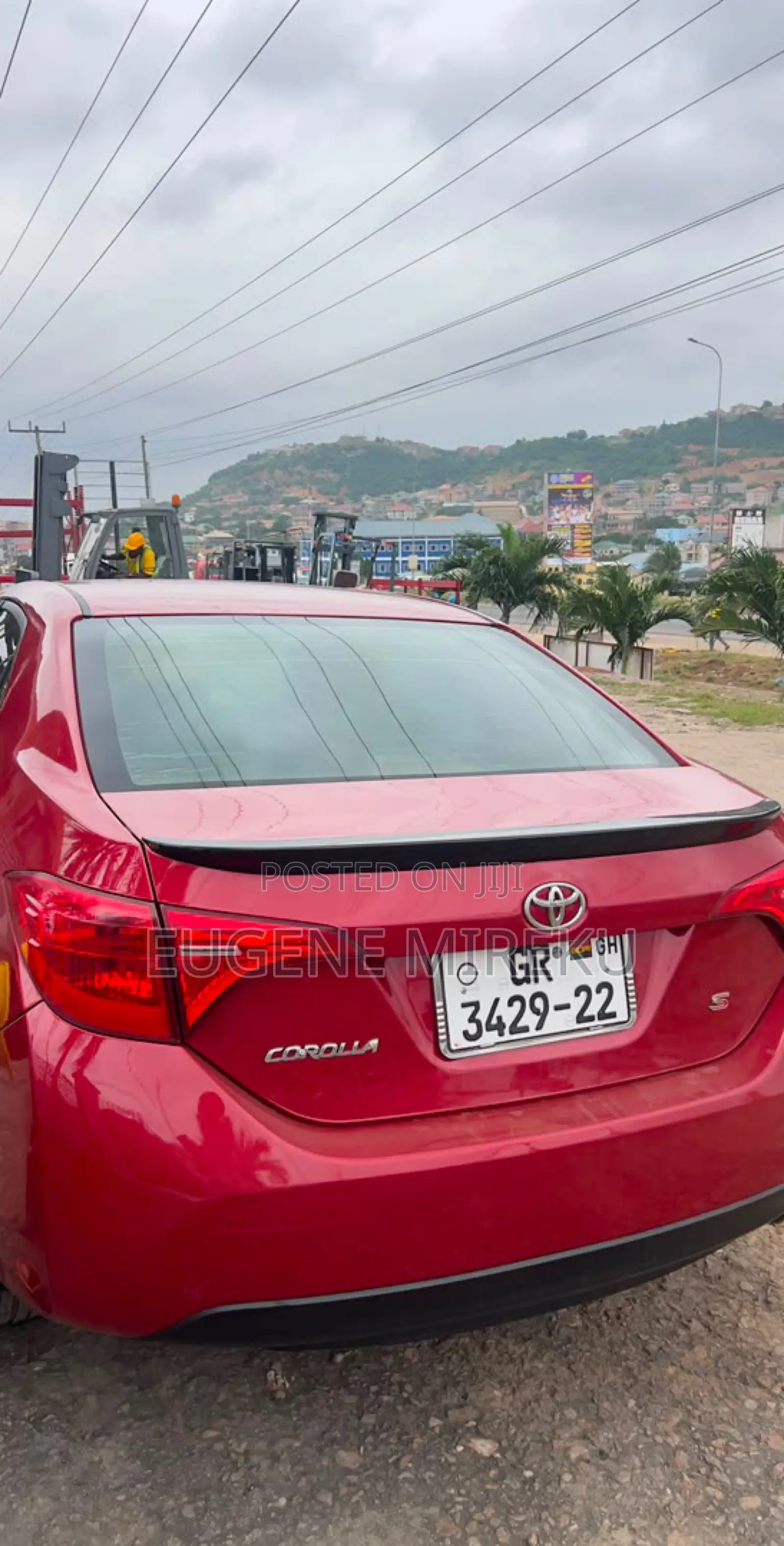 Toyota Corolla 2017 Red
