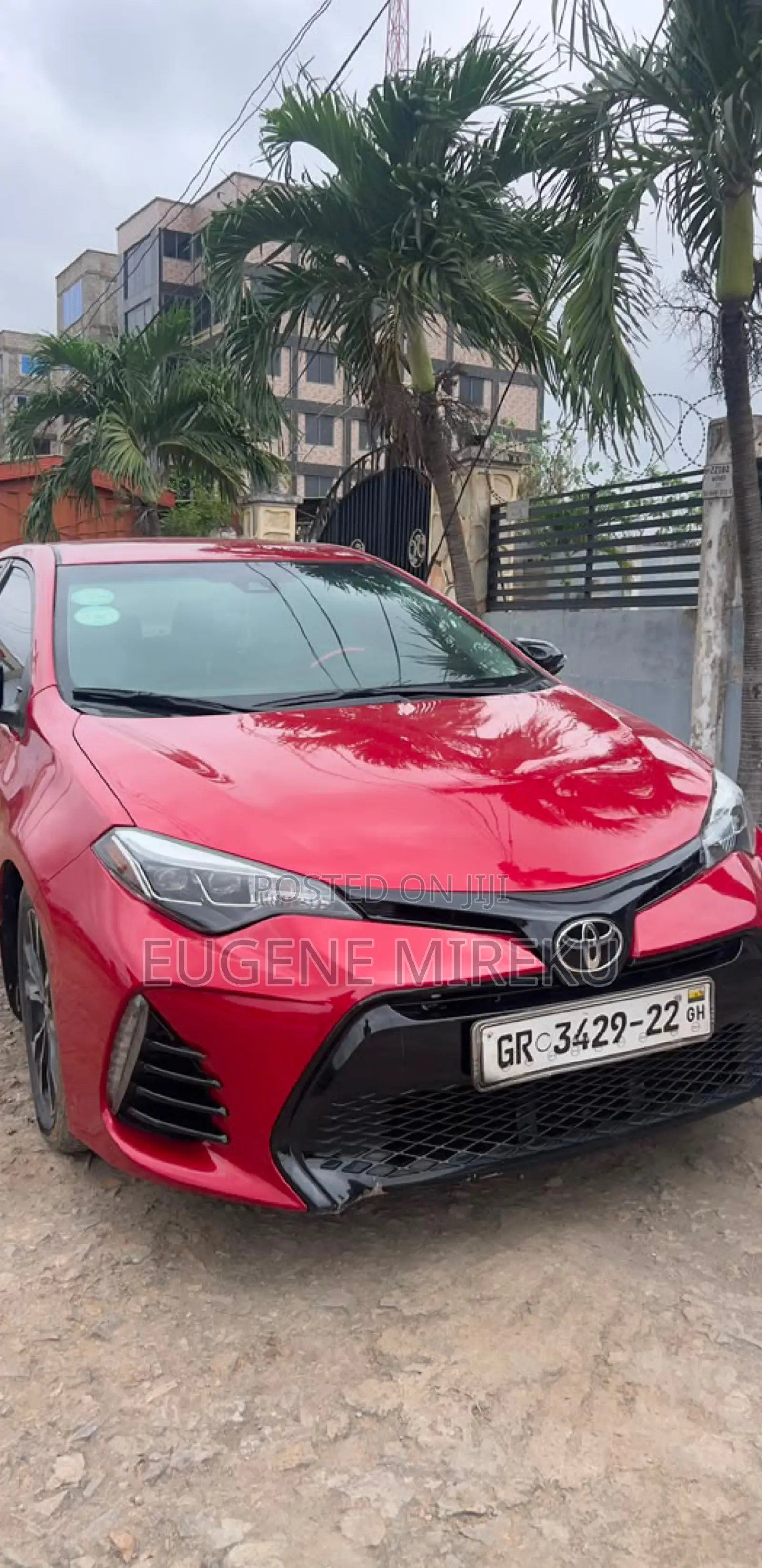Toyota Corolla 2017 Red