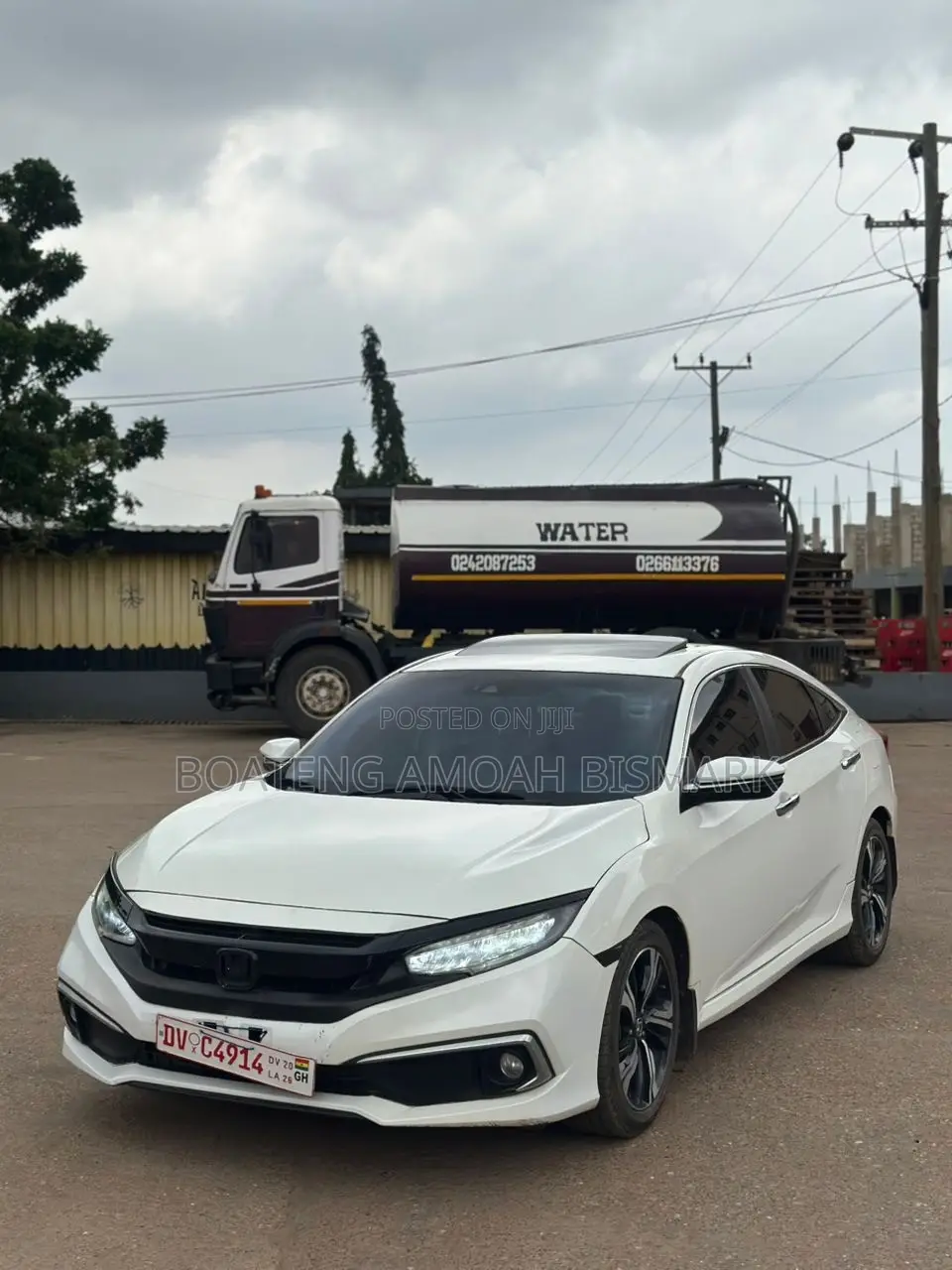 Honda Civic Touring Sedan 2019 White