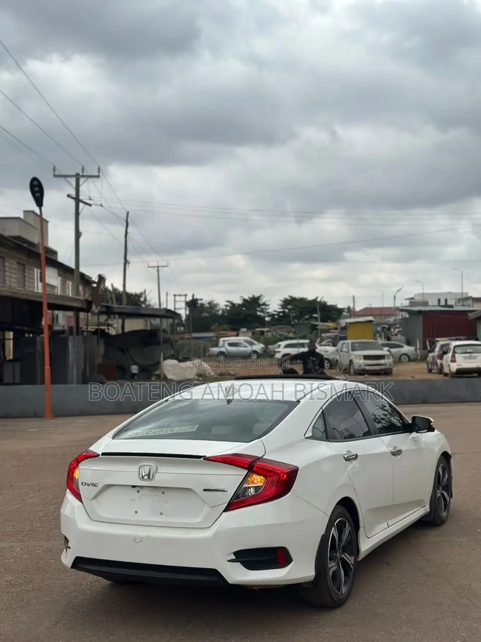 Honda Civic Touring Sedan 2019 White