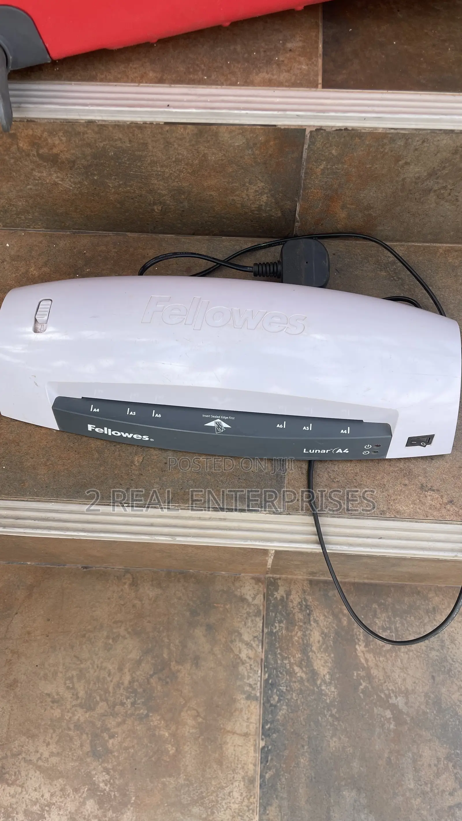 Fellowes Lunar A4 Laminator From Uk