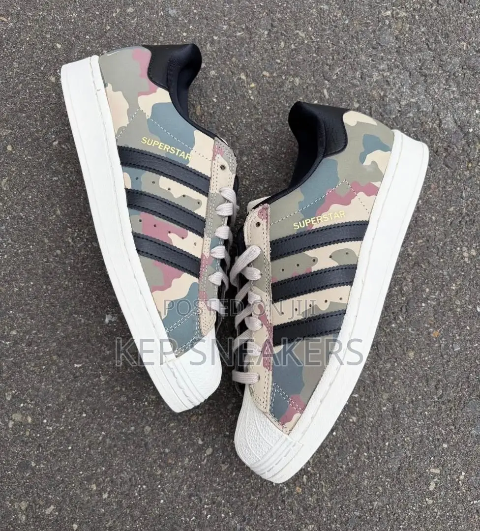 BAPE X Adidas Superstar 80s 'ABC Camo