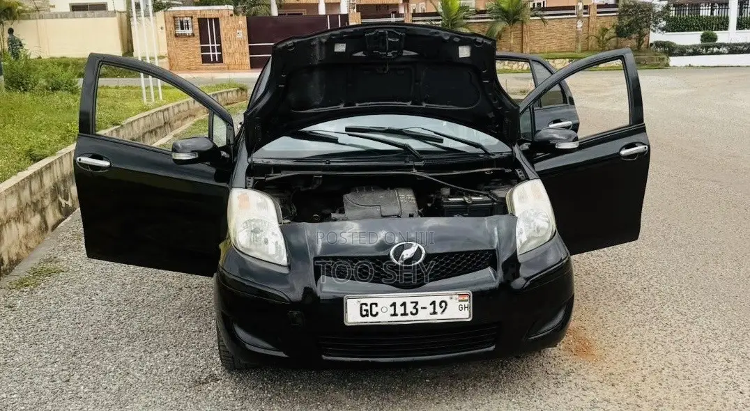 Toyota Vitz 2008 Black