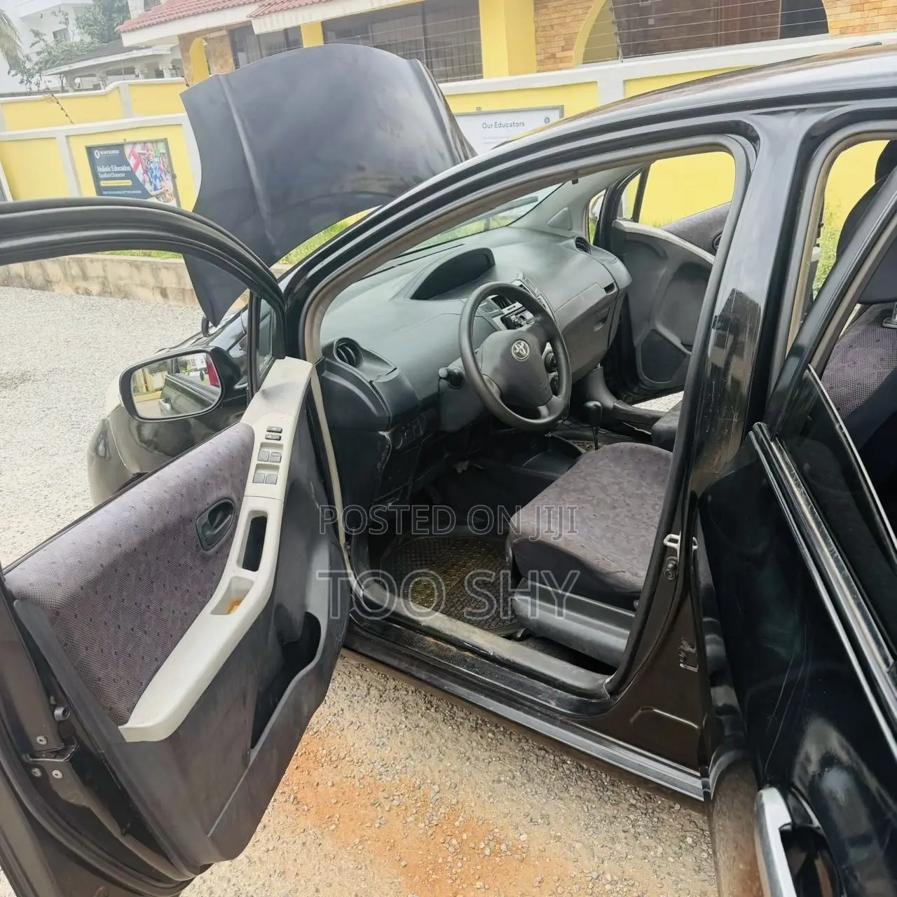 Toyota Vitz 2008 Black