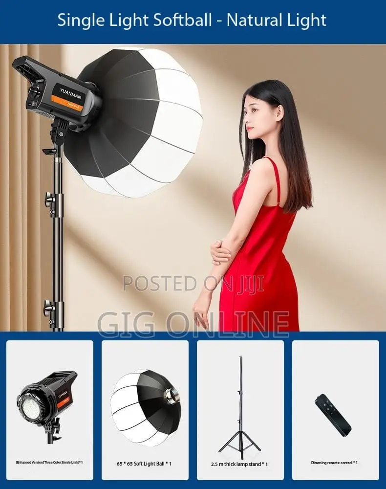 Professional Photography Studio Light Kit