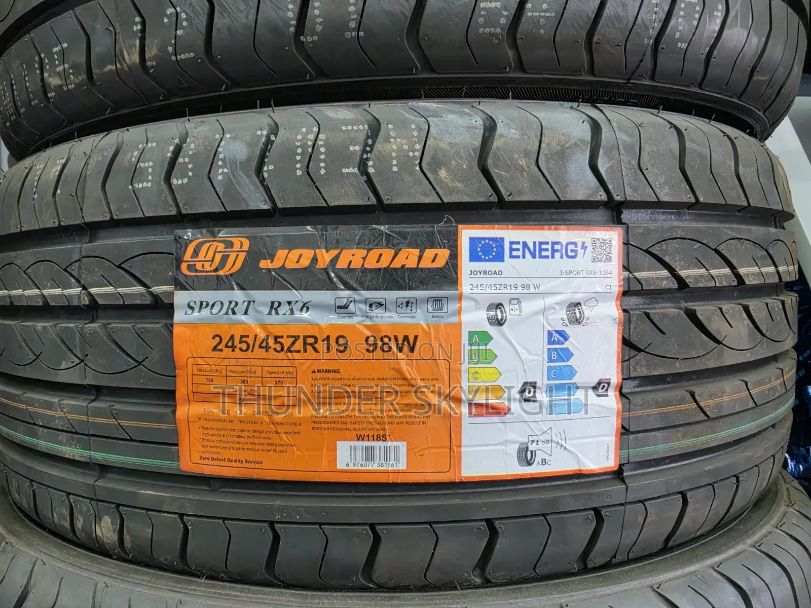 245/45r19 Joyroad Sport RX6 Performance Tyre