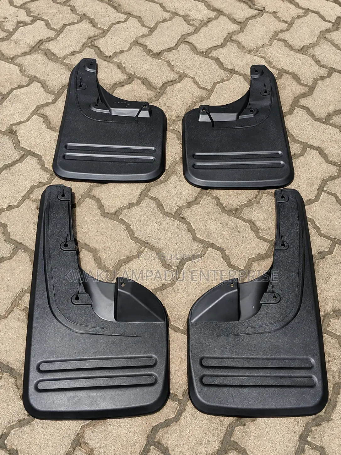 Vigo Back Rubber – Premium 4PCS Car Mud Flaps | Durable & Stylish