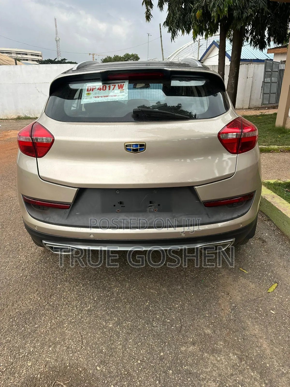 Geely Emgrand EC7 2018 Beige
