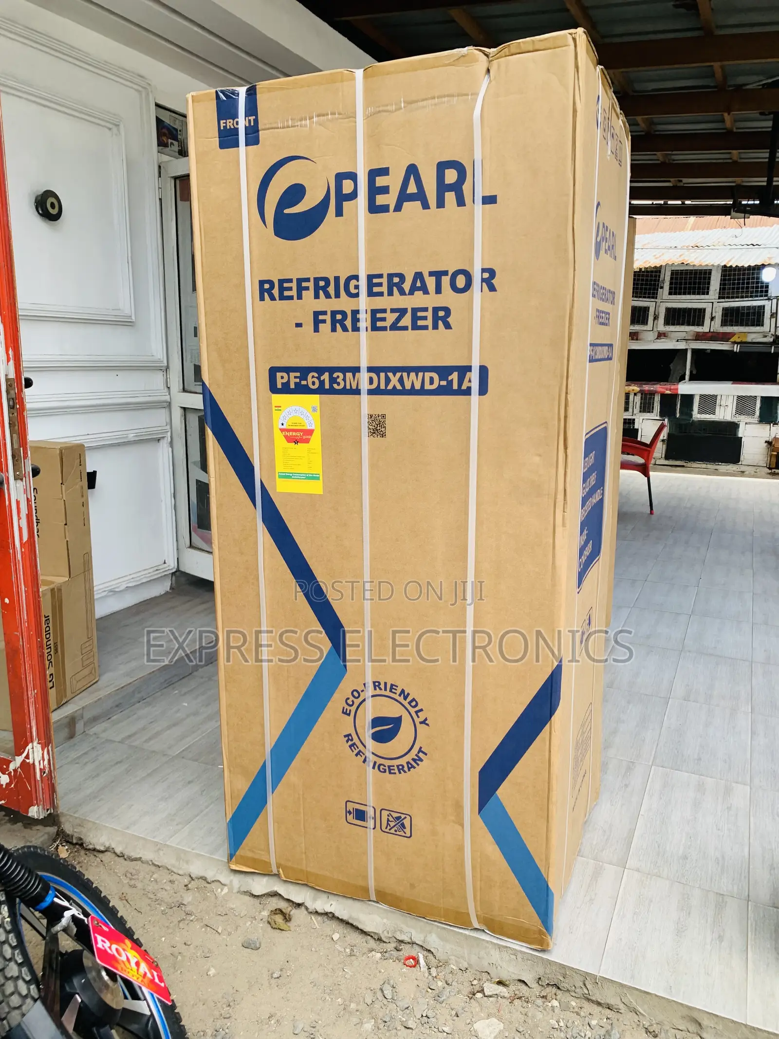 Quality Pearl 421L Bottom Freezer + Dispenser 4doors - PF-613MDIXWD-1A
