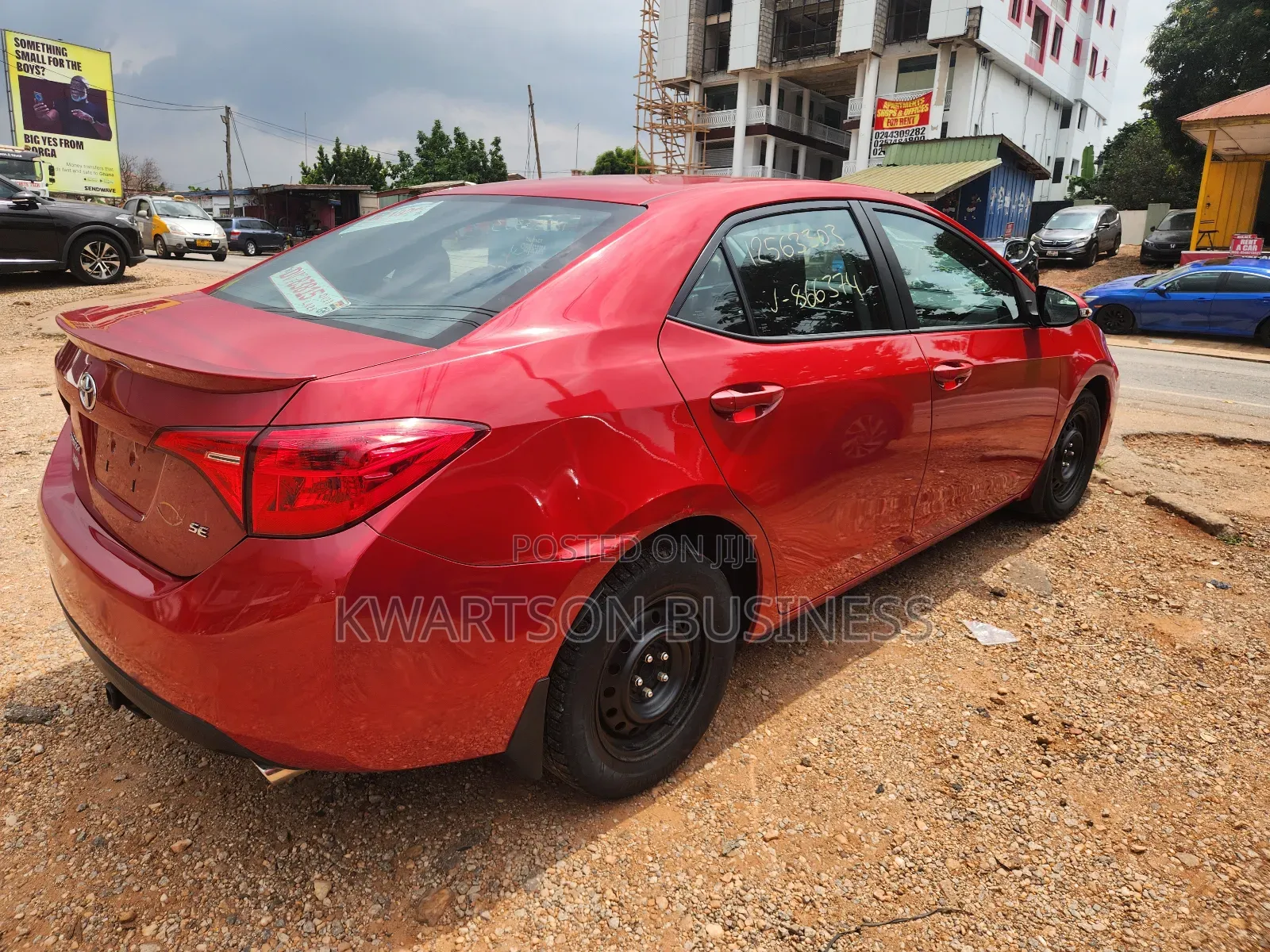 Toyota Corolla SE 4dr Sedan (1.8L 4cyl CVT) 2017 Red