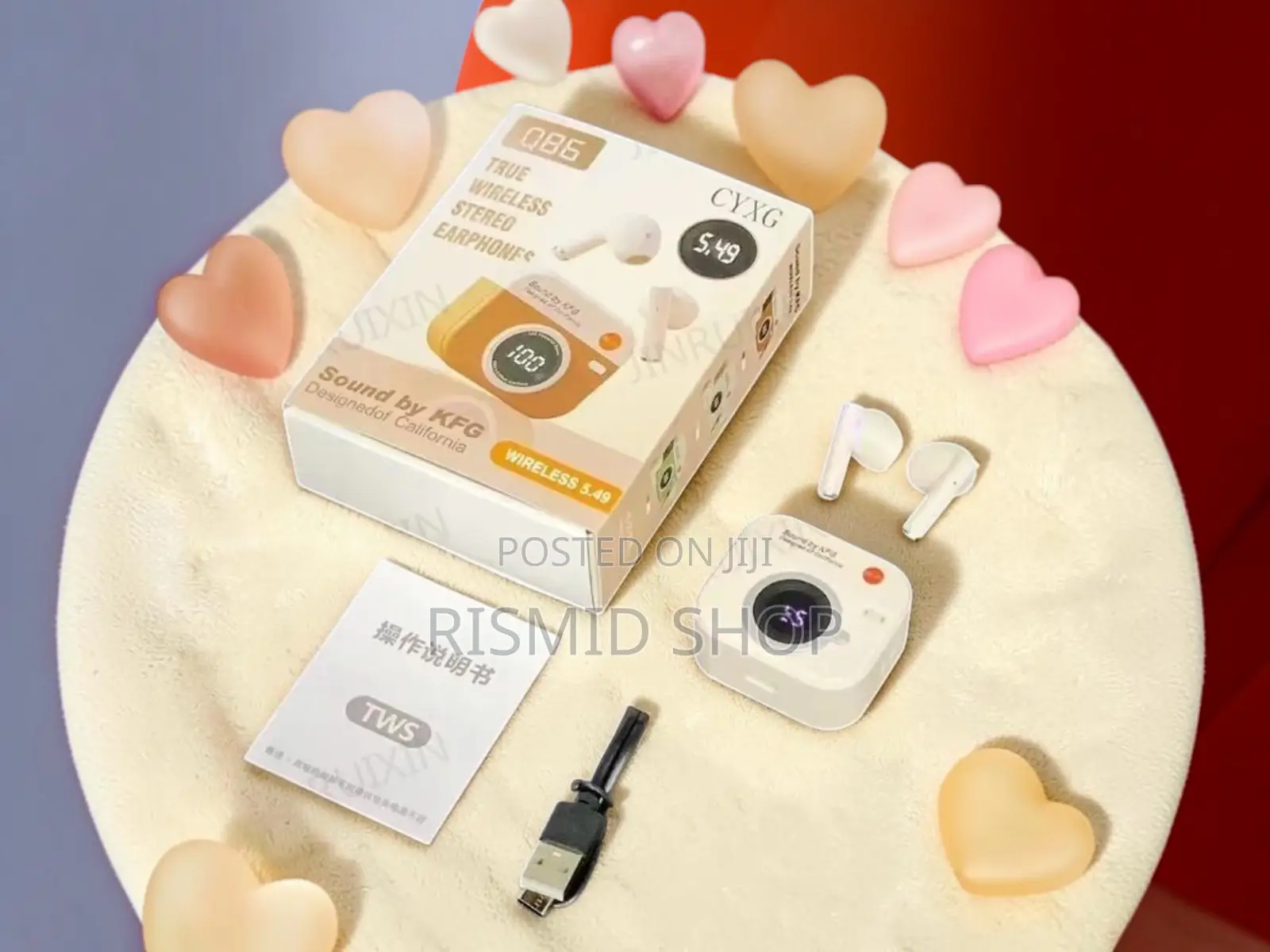 Q86 Portable TWS Wireless Earphones