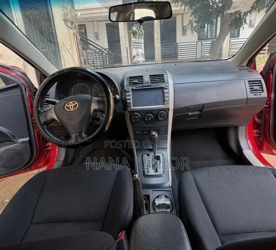 Toyota Corolla 2009 Red