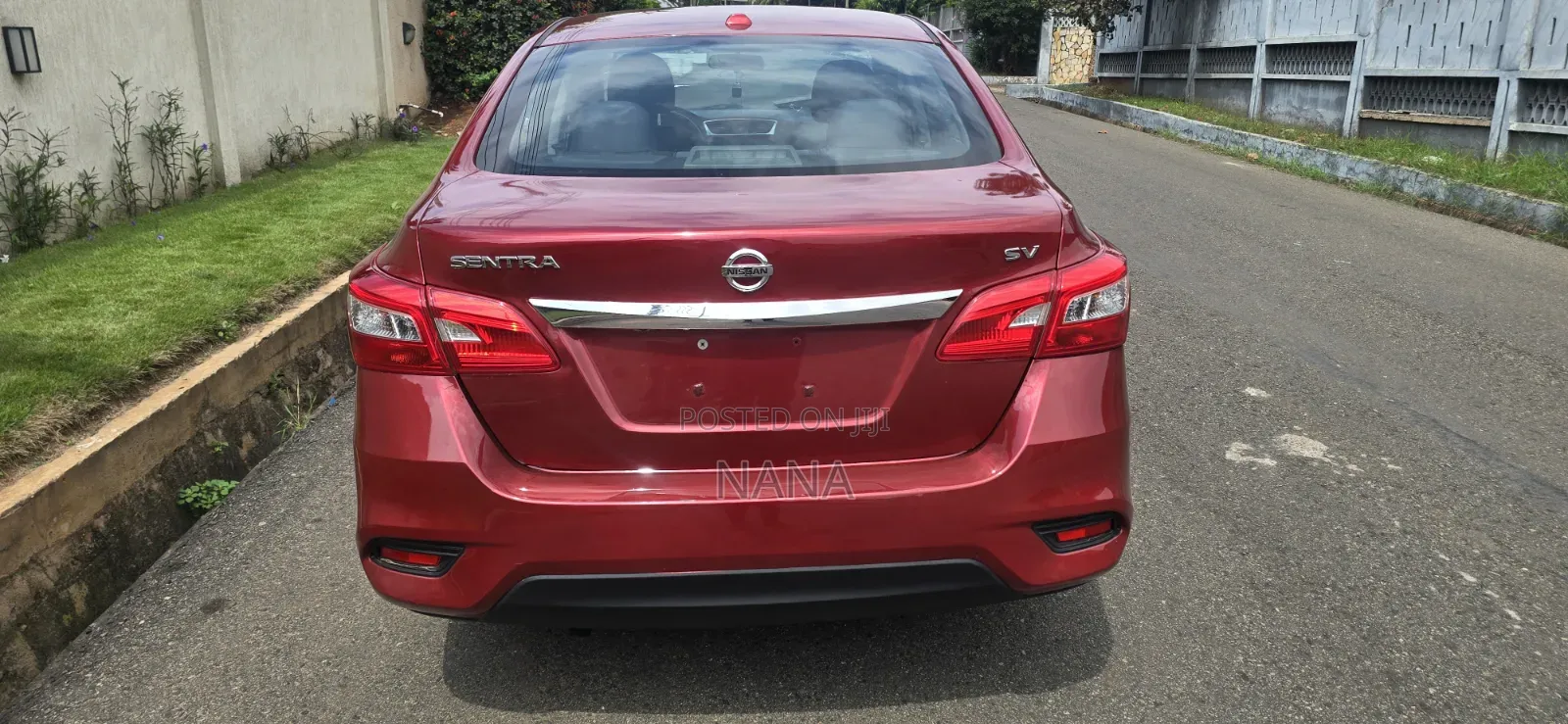 Nissan Sentra 2017 Burgundy