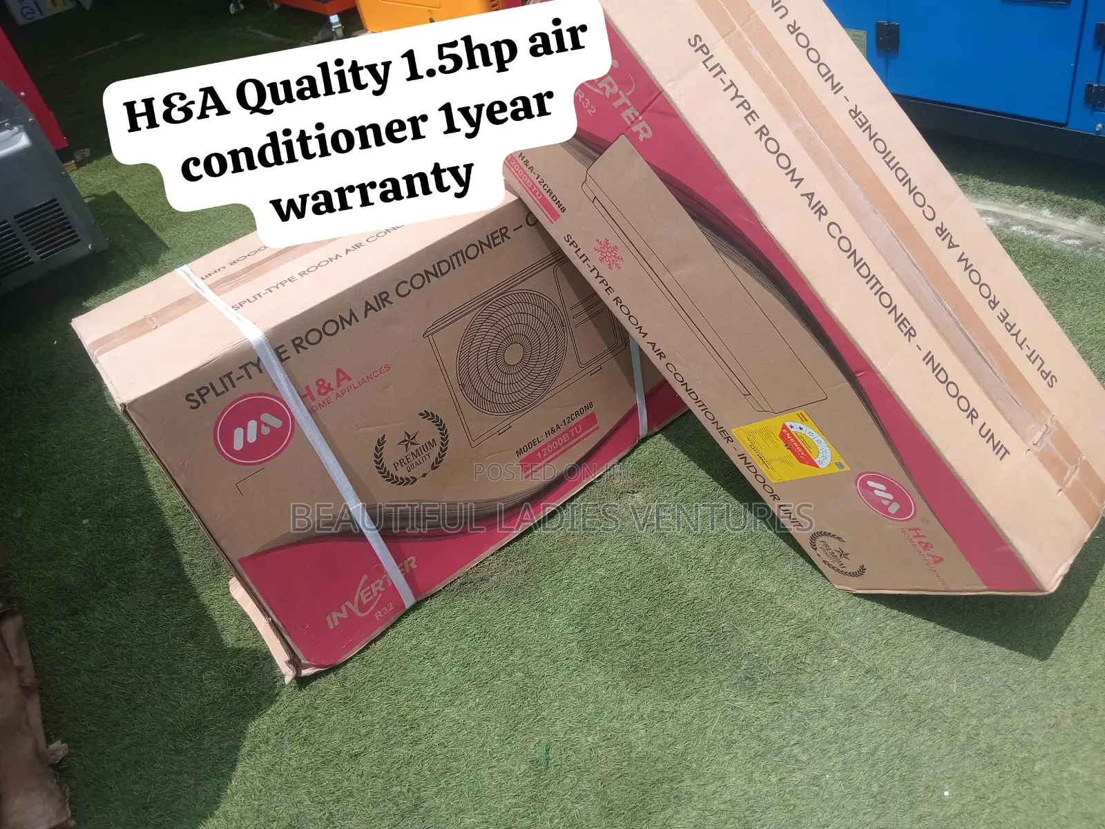 H&A 1.5HP Split System – Fast & Effective Cooling With Smooth, Quiet