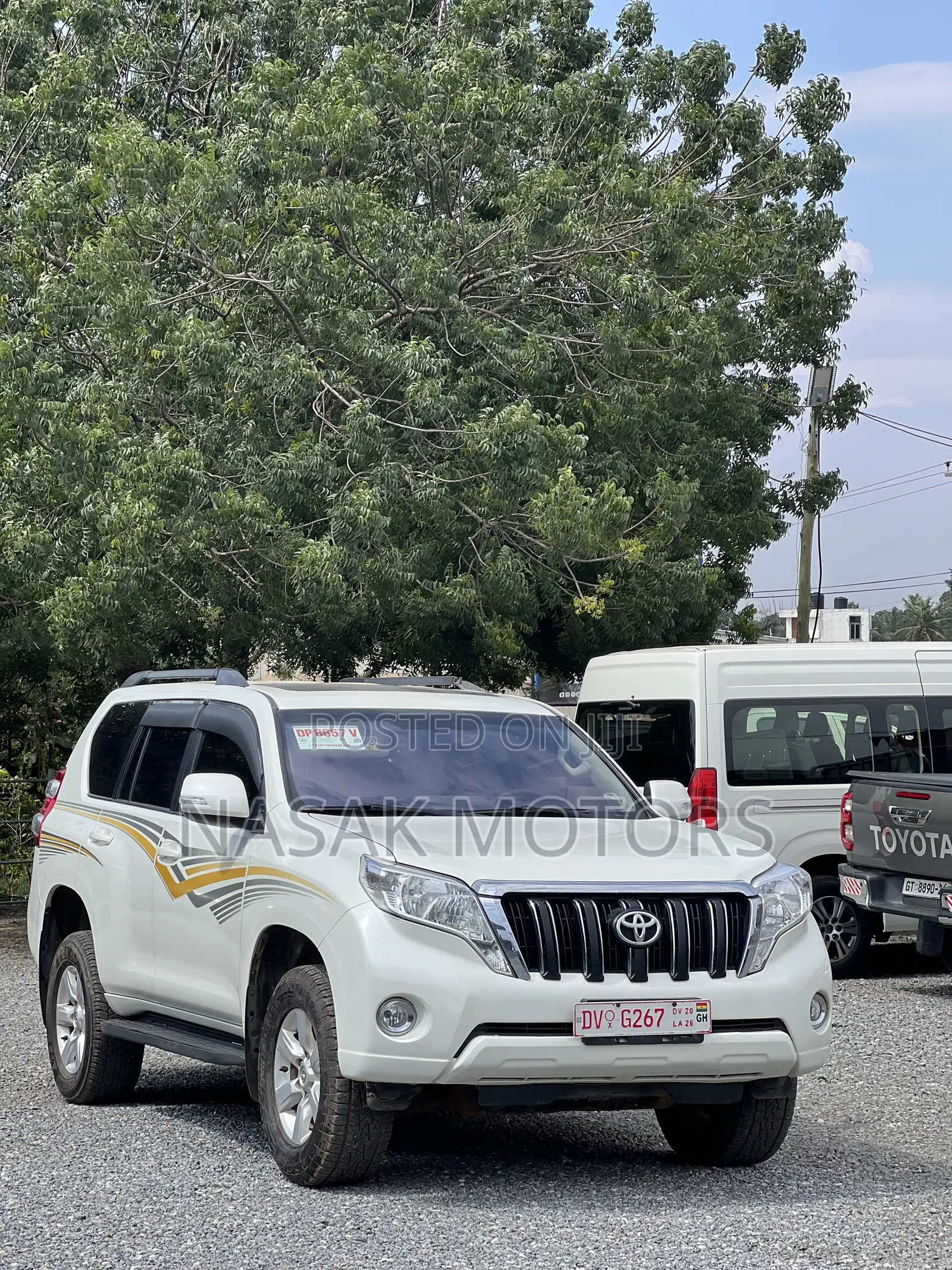 Toyota Land Cruiser Prado 2.7 2017 White
