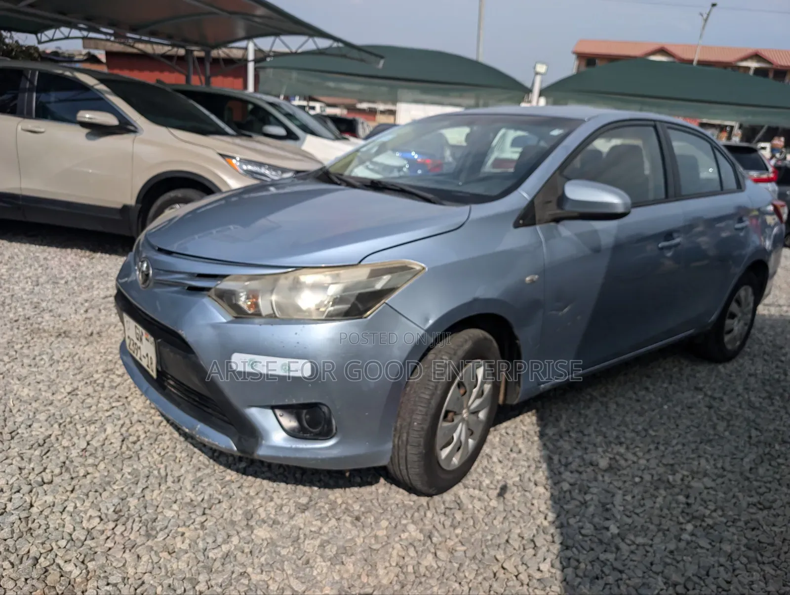 Toyota Yaris 2017 Blue