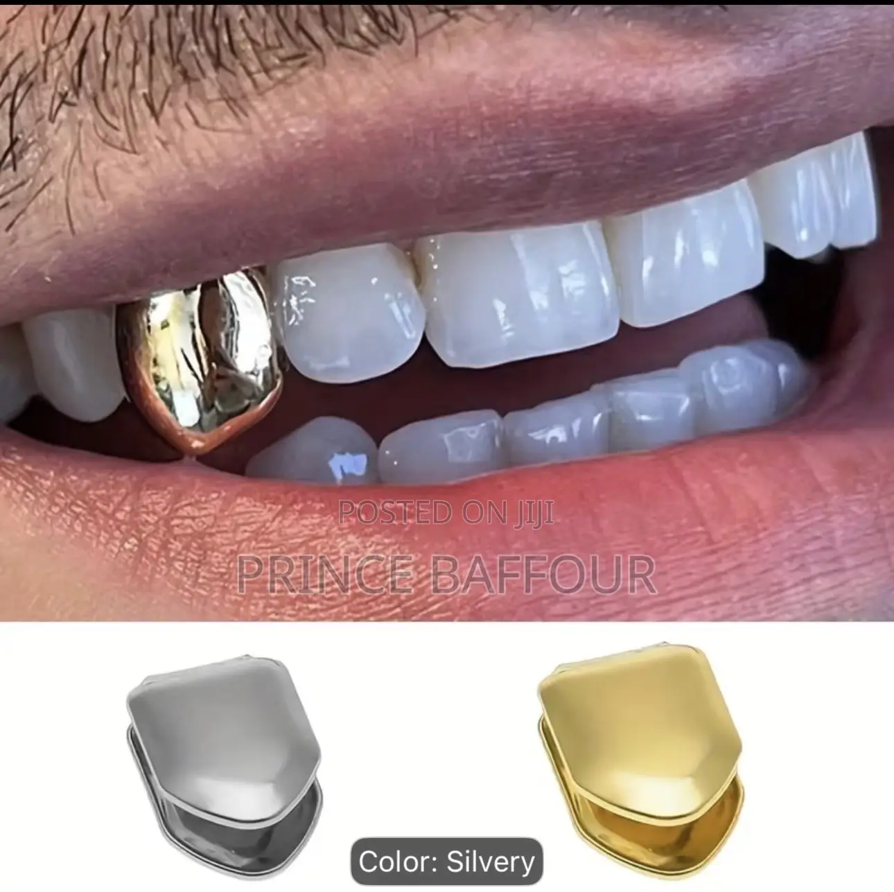 Hip Hop Teeth / Simple Gold Grillz