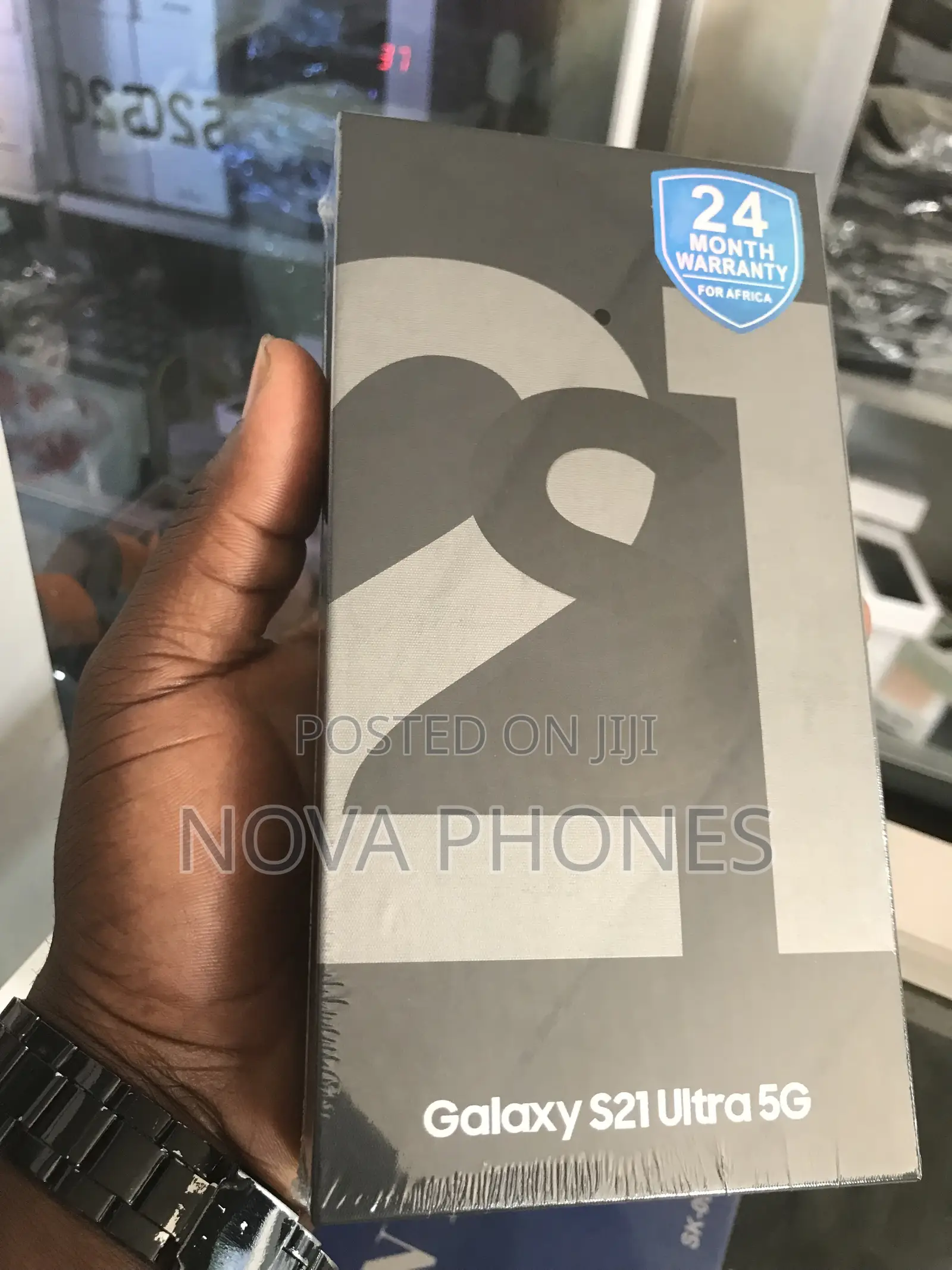 New Samsung Galaxy S21 Ultra 5G 256 GB Silver