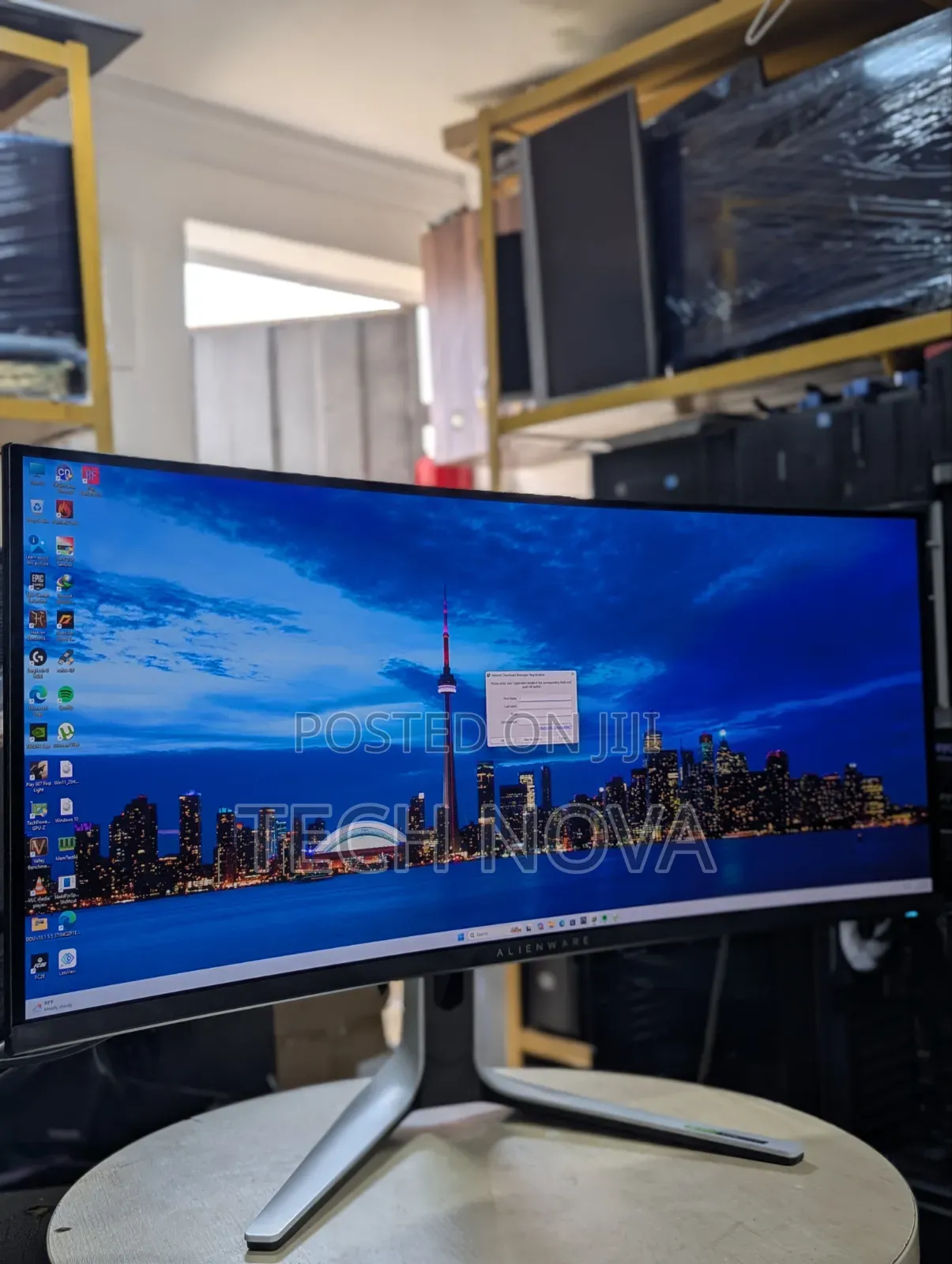 Alienware Curved Gaming Monitor 34" Inch OLED 3440x1440 175Hz 0.1ms
