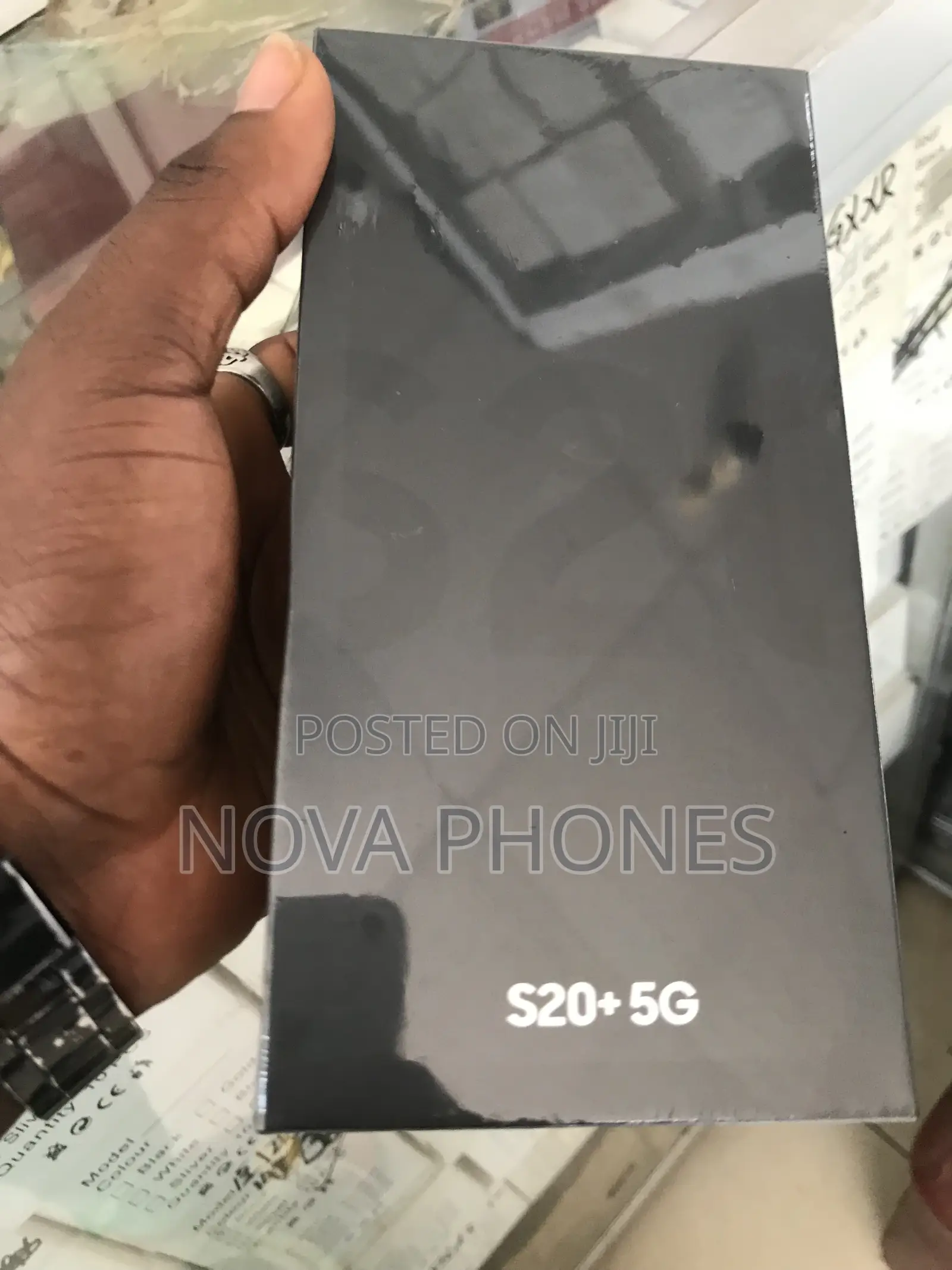 New Samsung Galaxy S20+ 5G 256 GB Black