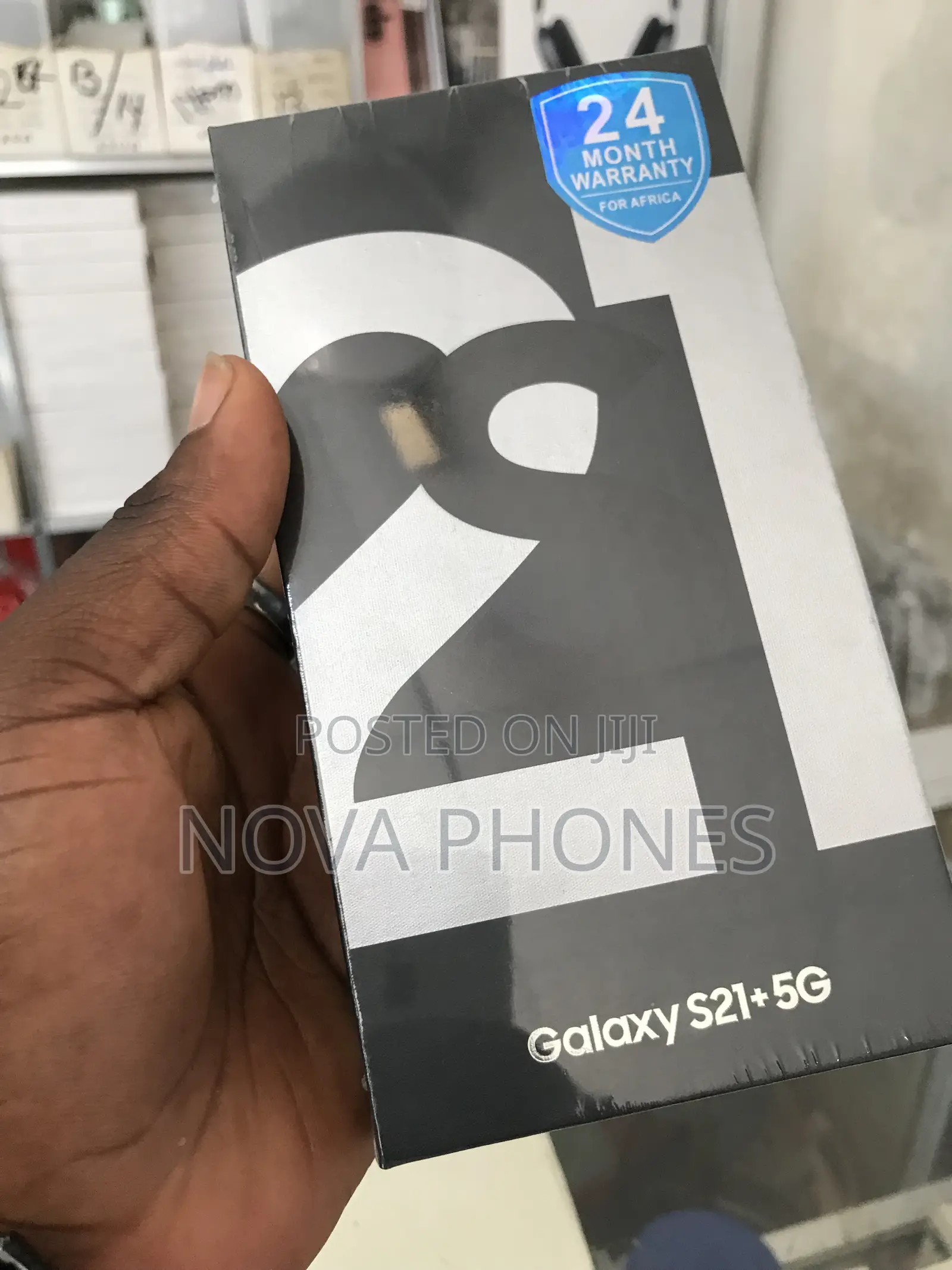 New Samsung Galaxy S21+ 5G 128 GB Silver