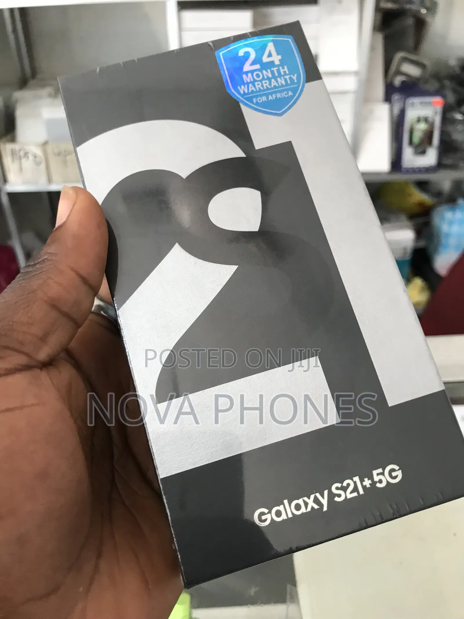New Samsung Galaxy S21+ 5G 128 GB Silver