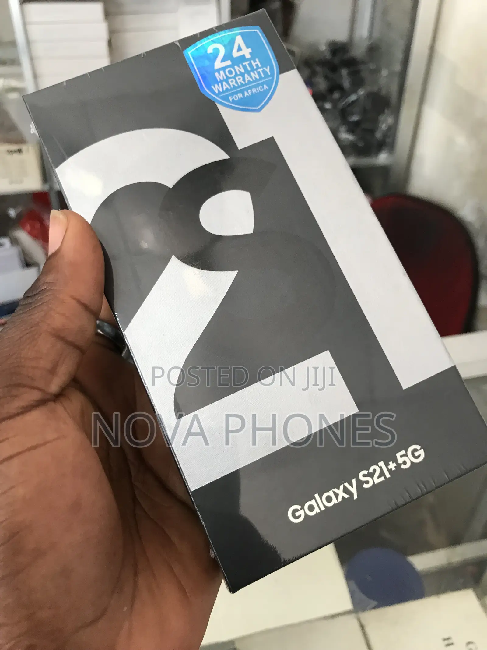 New Samsung Galaxy S21+ 5G 128 GB Silver