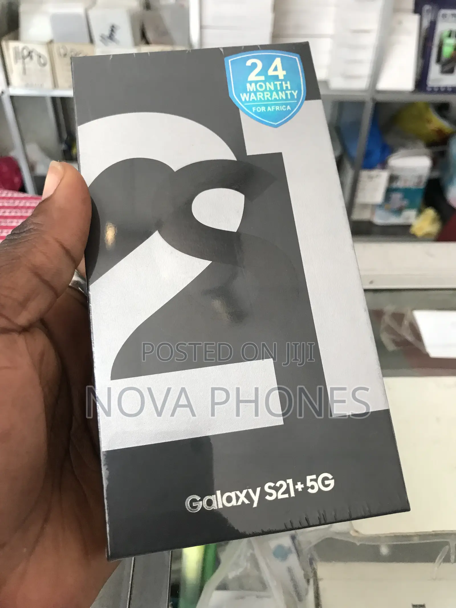 New Samsung Galaxy S21+ 5G 128 GB Silver
