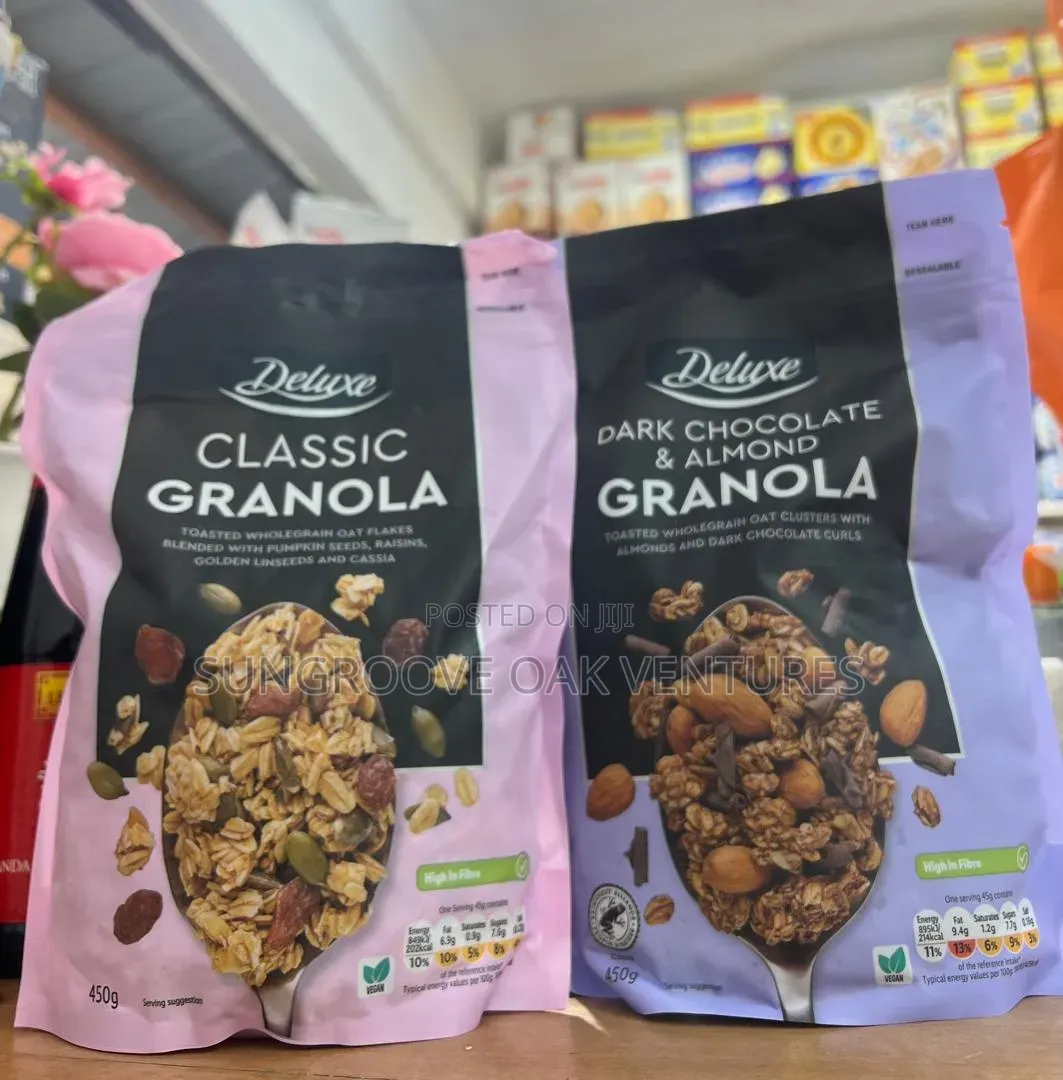 Deluxe Dark Chocolate & Almond and Classic 450g