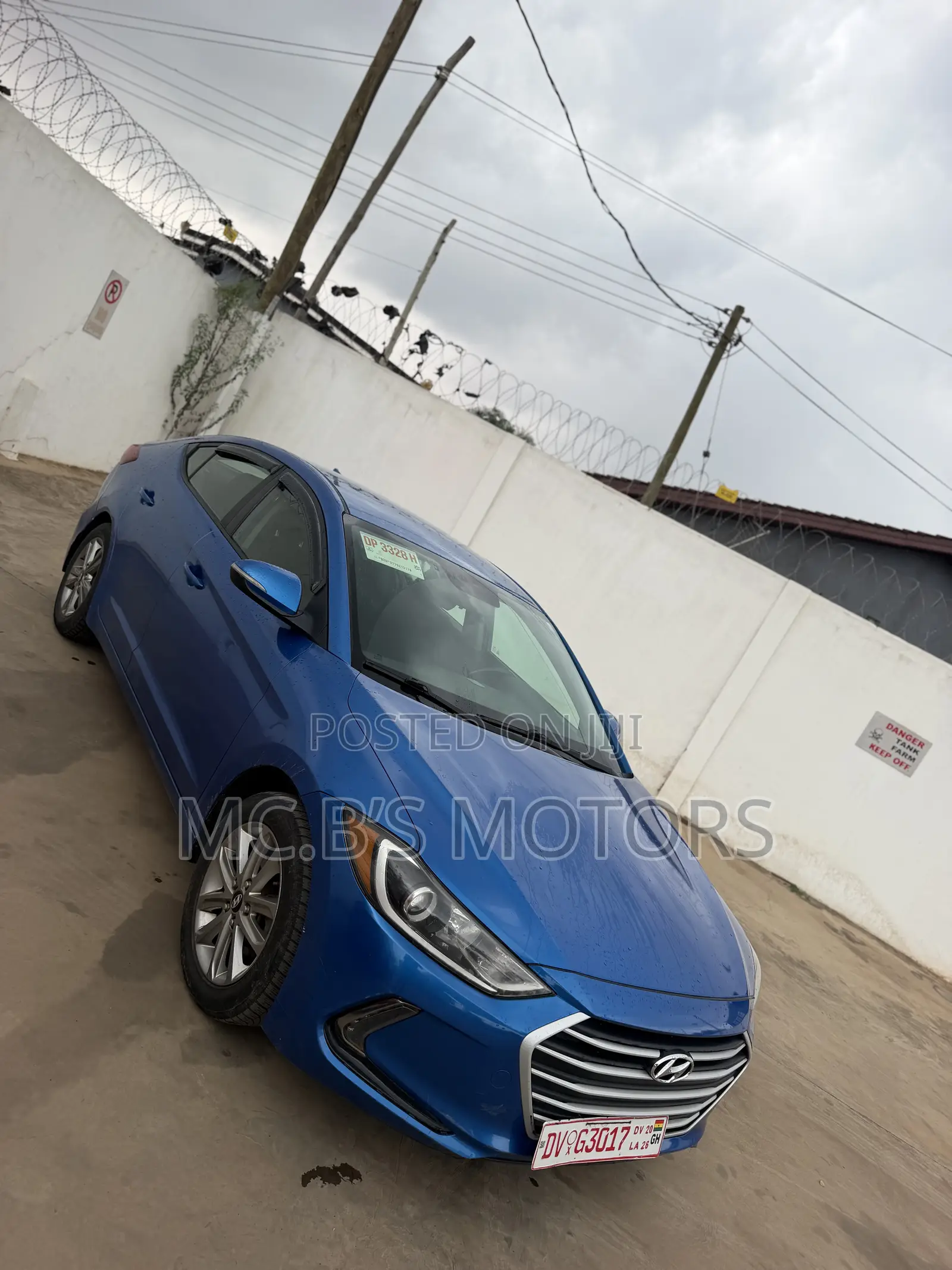 Hyundai Elantra 2018 Blue