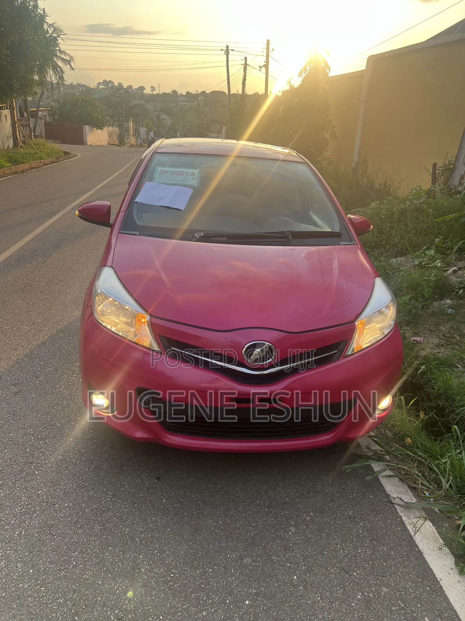 Toyota Vitz 2012 Pink