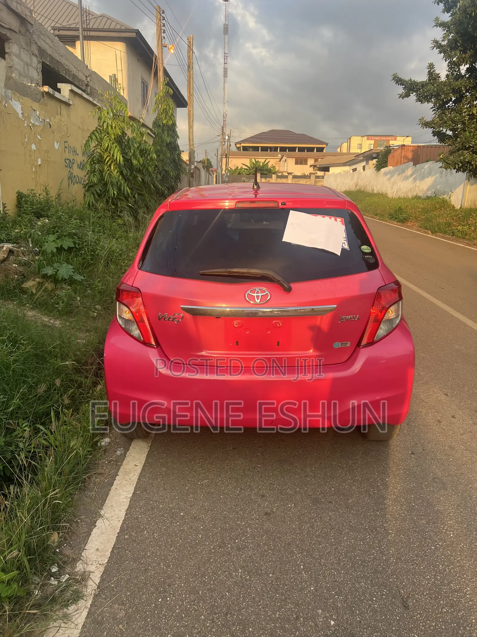 Toyota Vitz 2012 Pink