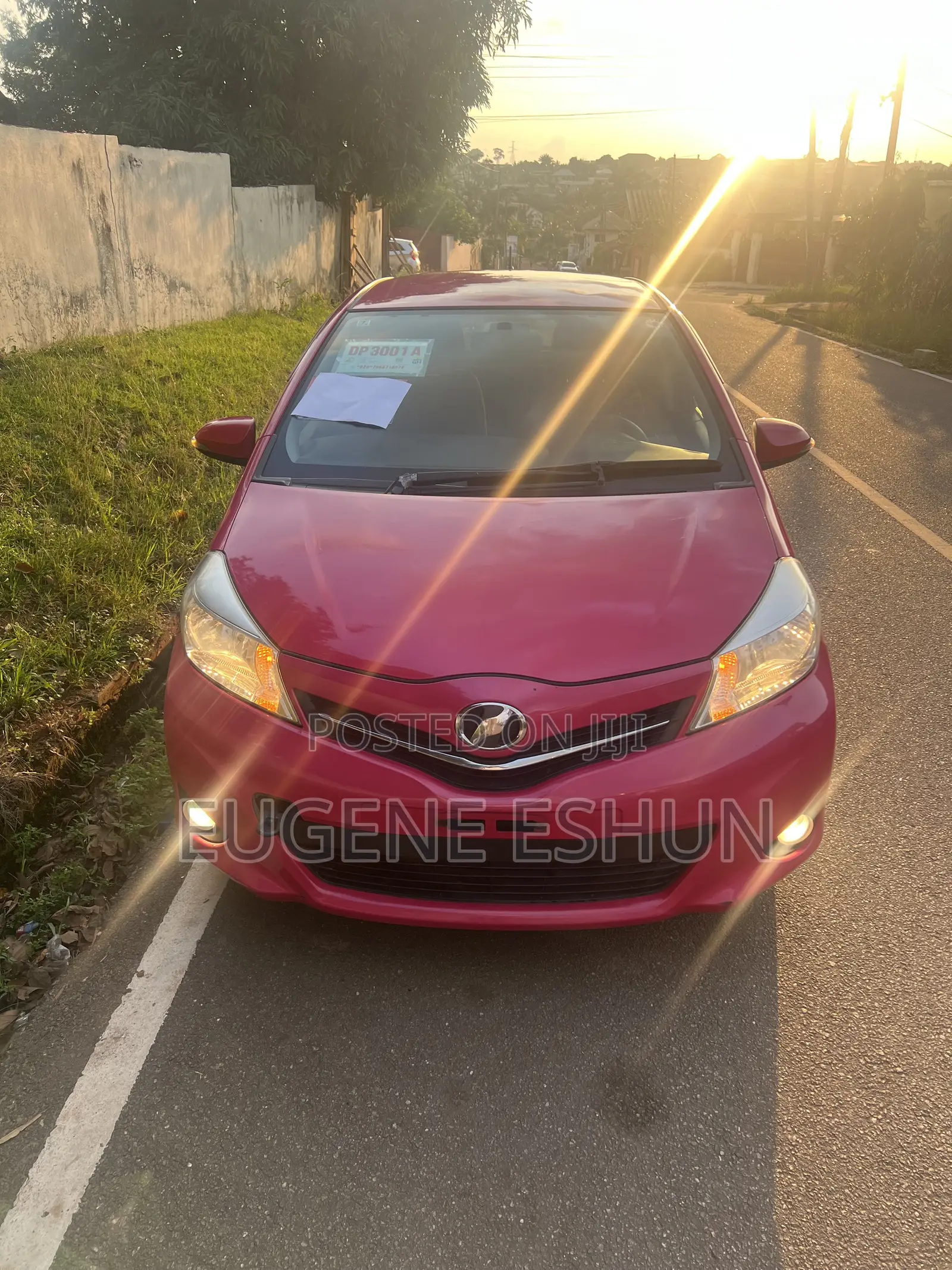 Toyota Vitz 2012 Pink