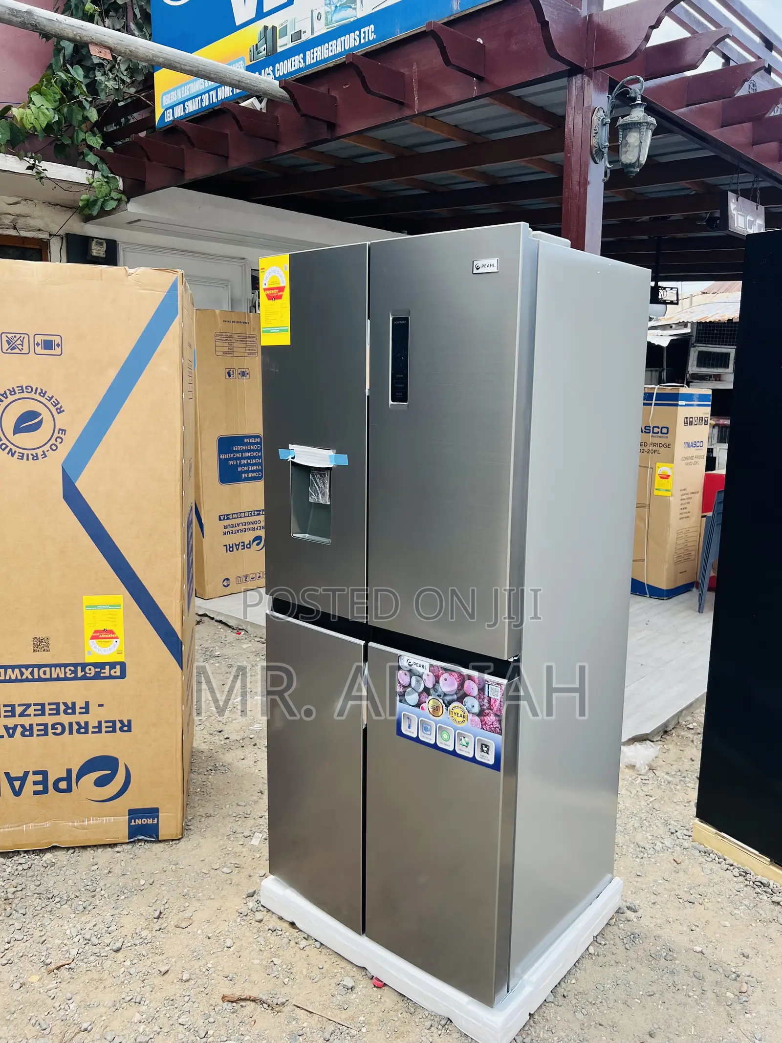 Order Classic Pear PF-613MDIXWD-1A Side by Side Refrigerator(4 Door)..