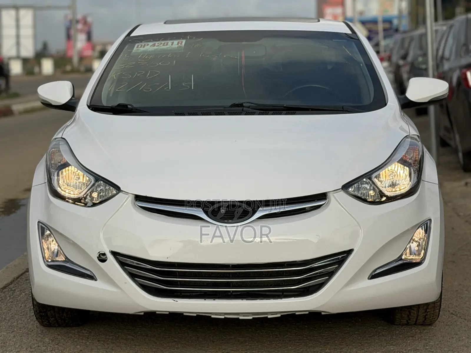 Hyundai Elantra GLS Sedan FWD (1.8L 4cyl 6A) 2013 White