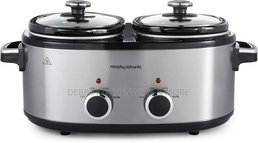 Morphy Dual Slow Cooker UK 🇬🇧