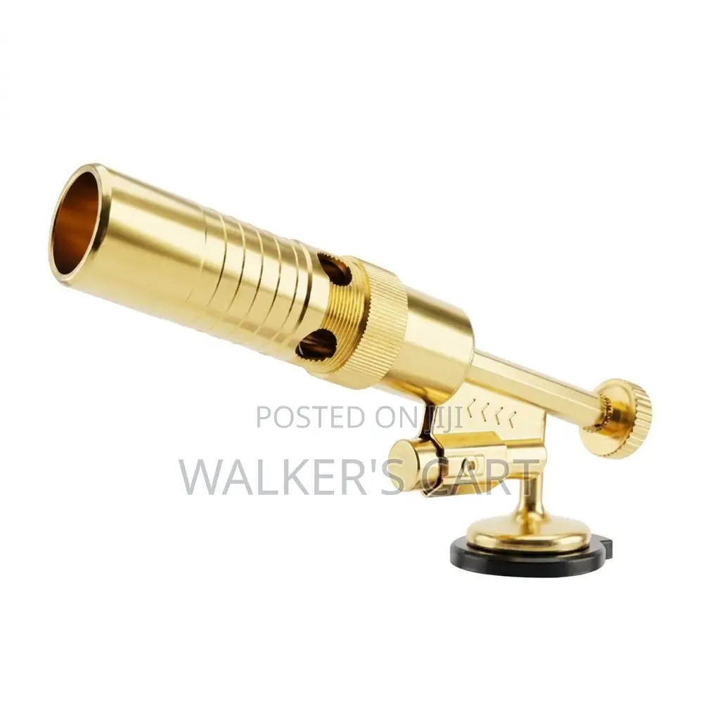 Adjustable Butane Blowtorch for Cooking, (Includes 2 Gas Canisters)