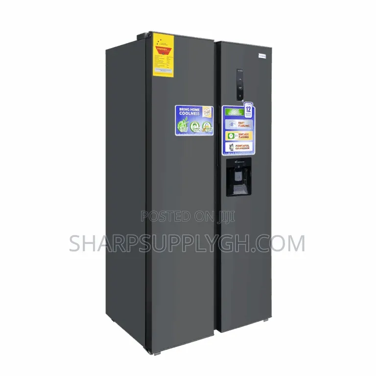Nasco 542L Side by Side Refrigerator