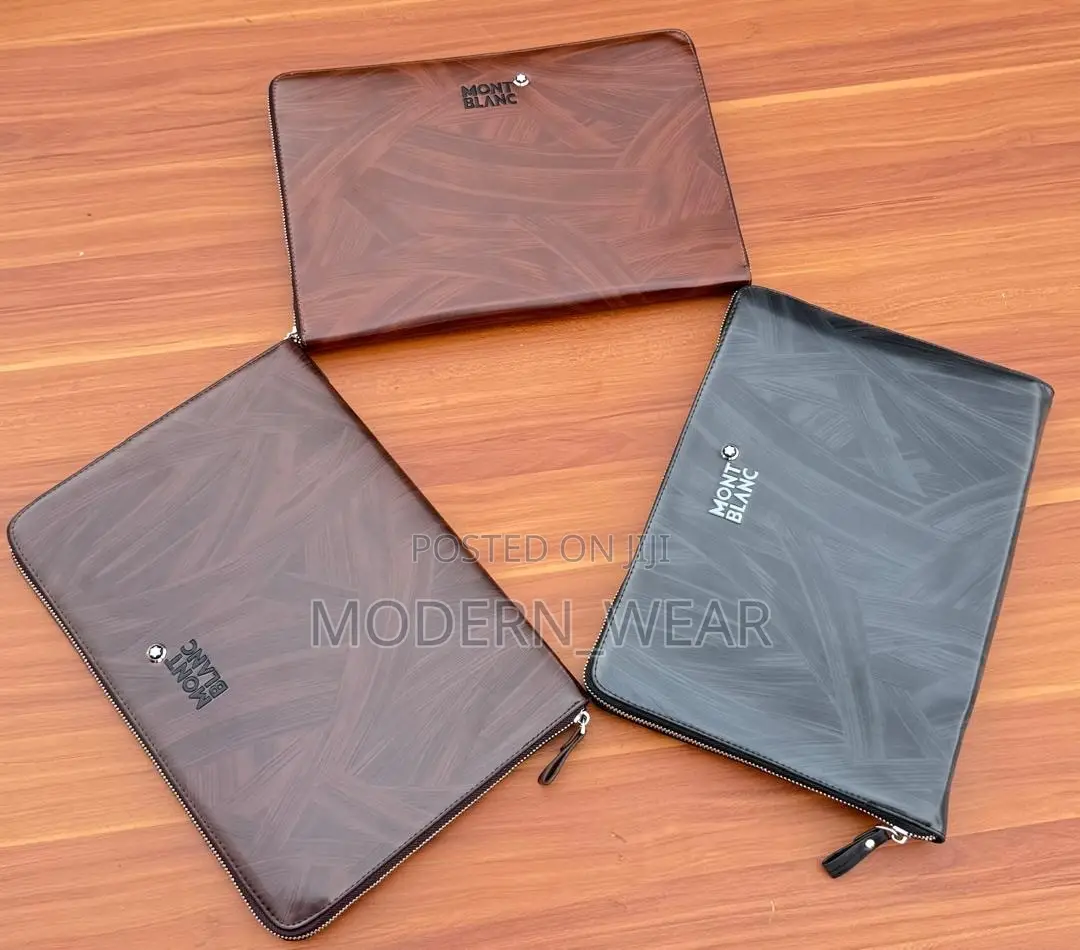 Mont Blanc Hand Clutch  Single Zip
