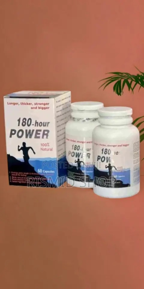 180 Hour Long-Lasting Performance Capsules