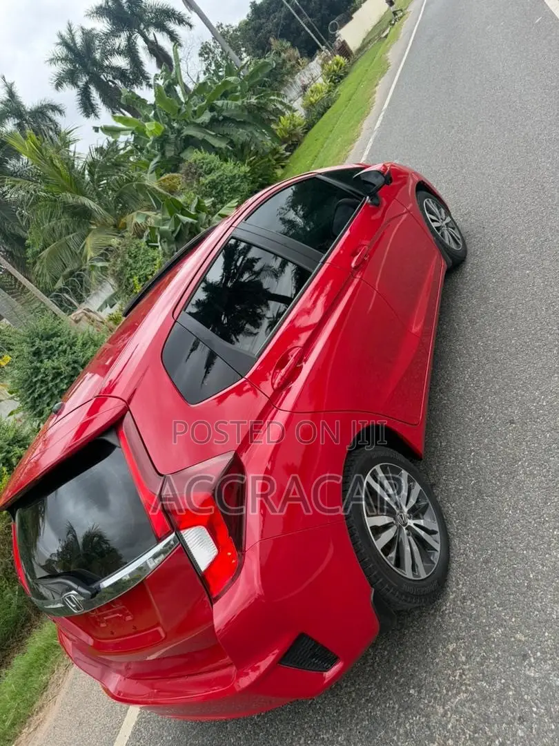 Honda Fit 2015 Red