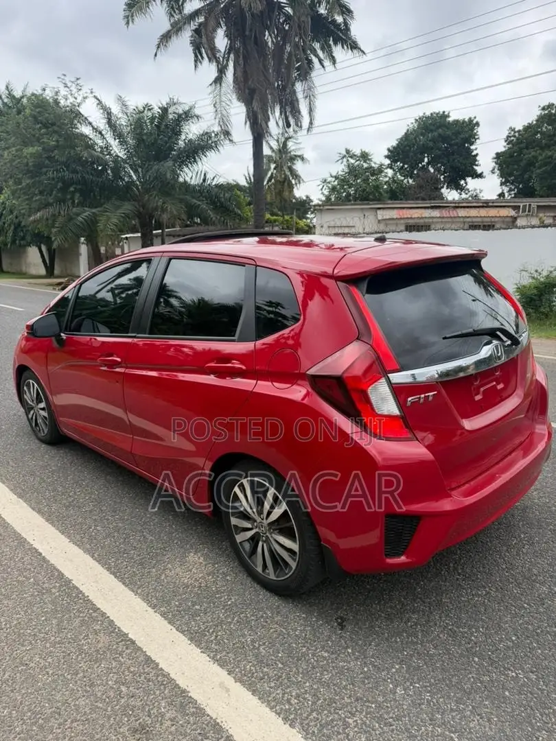 Honda Fit 2015 Red