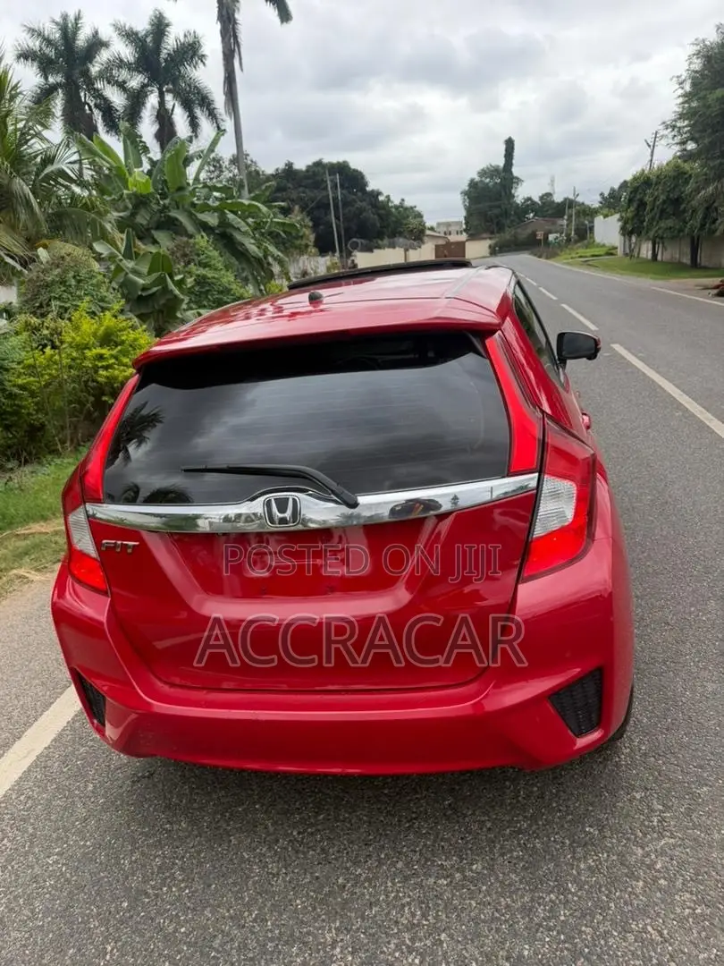Honda Fit 2015 Red