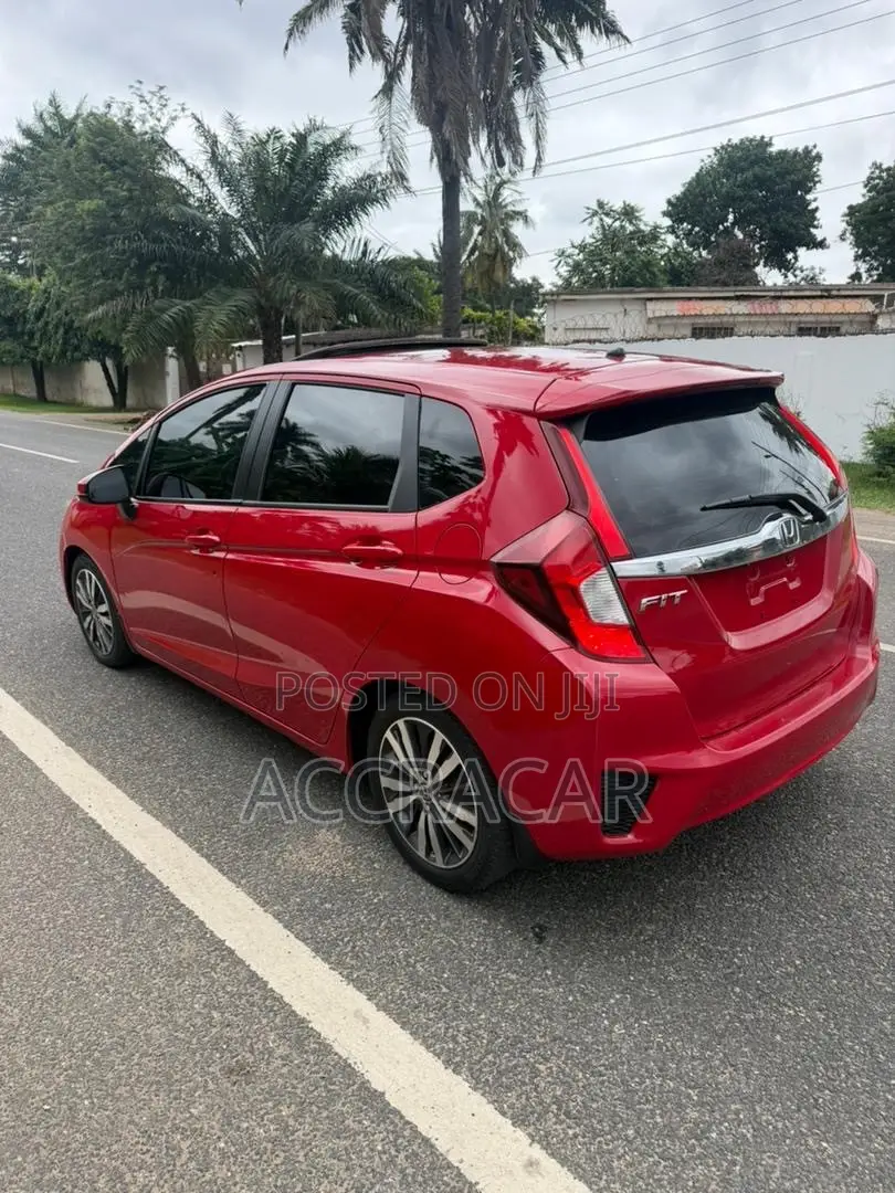 Honda Fit 2015 Red