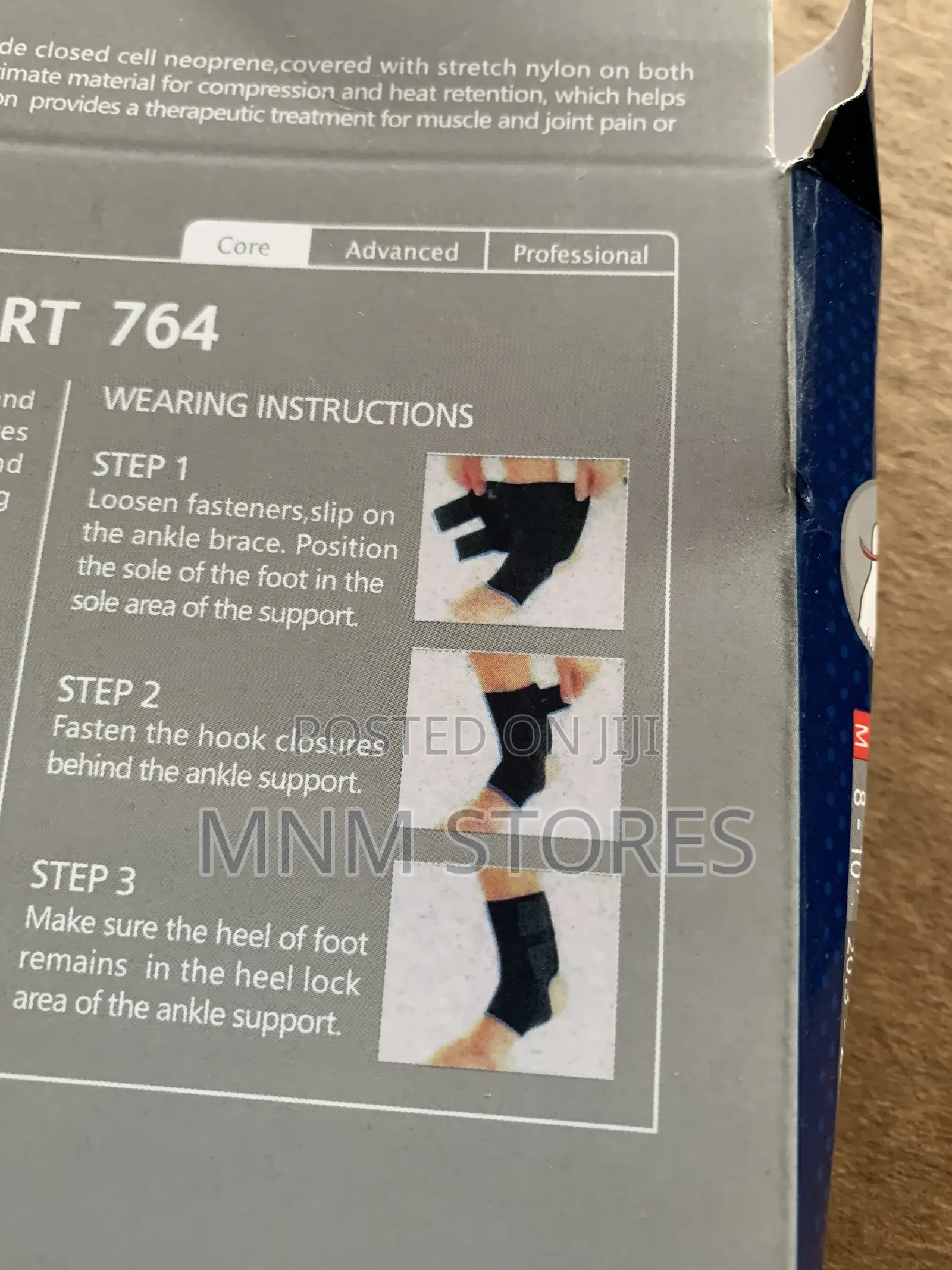 Ankle Support All Black
