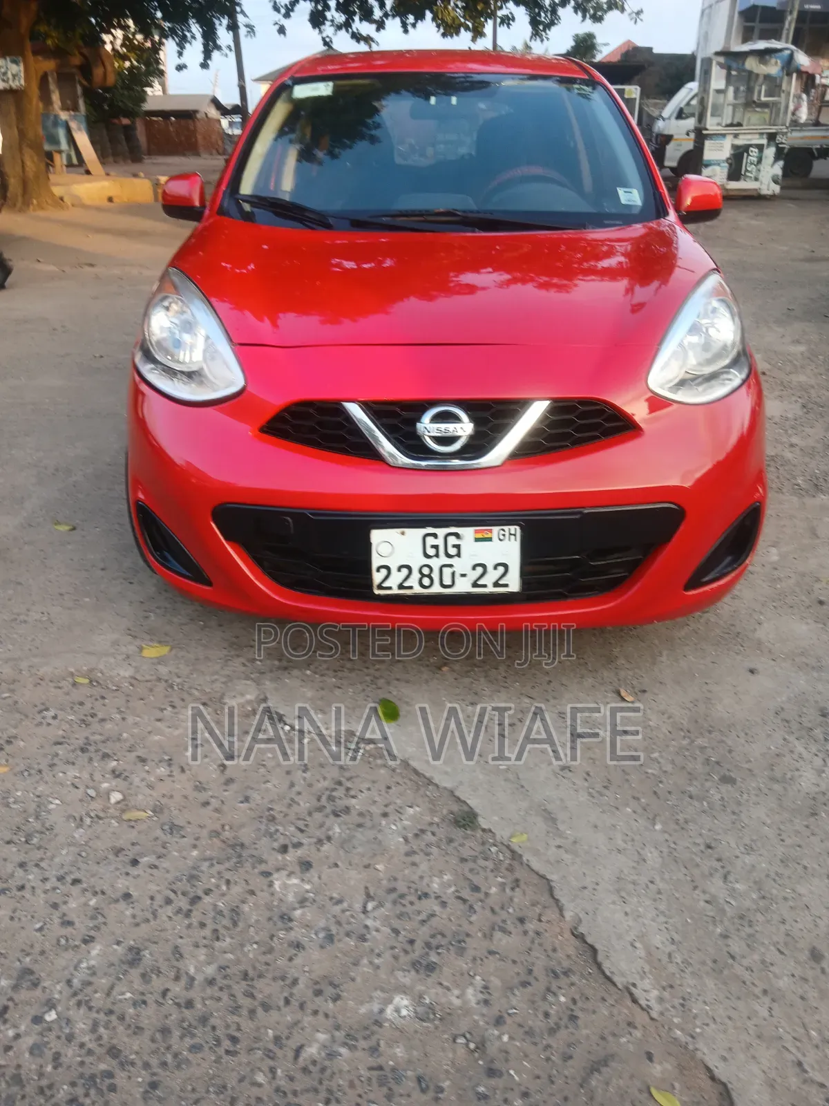 Nissan March 2014 Red